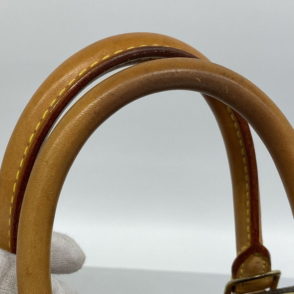 Louis Vuitton Handbag Monogram Deauville Brown — view 8