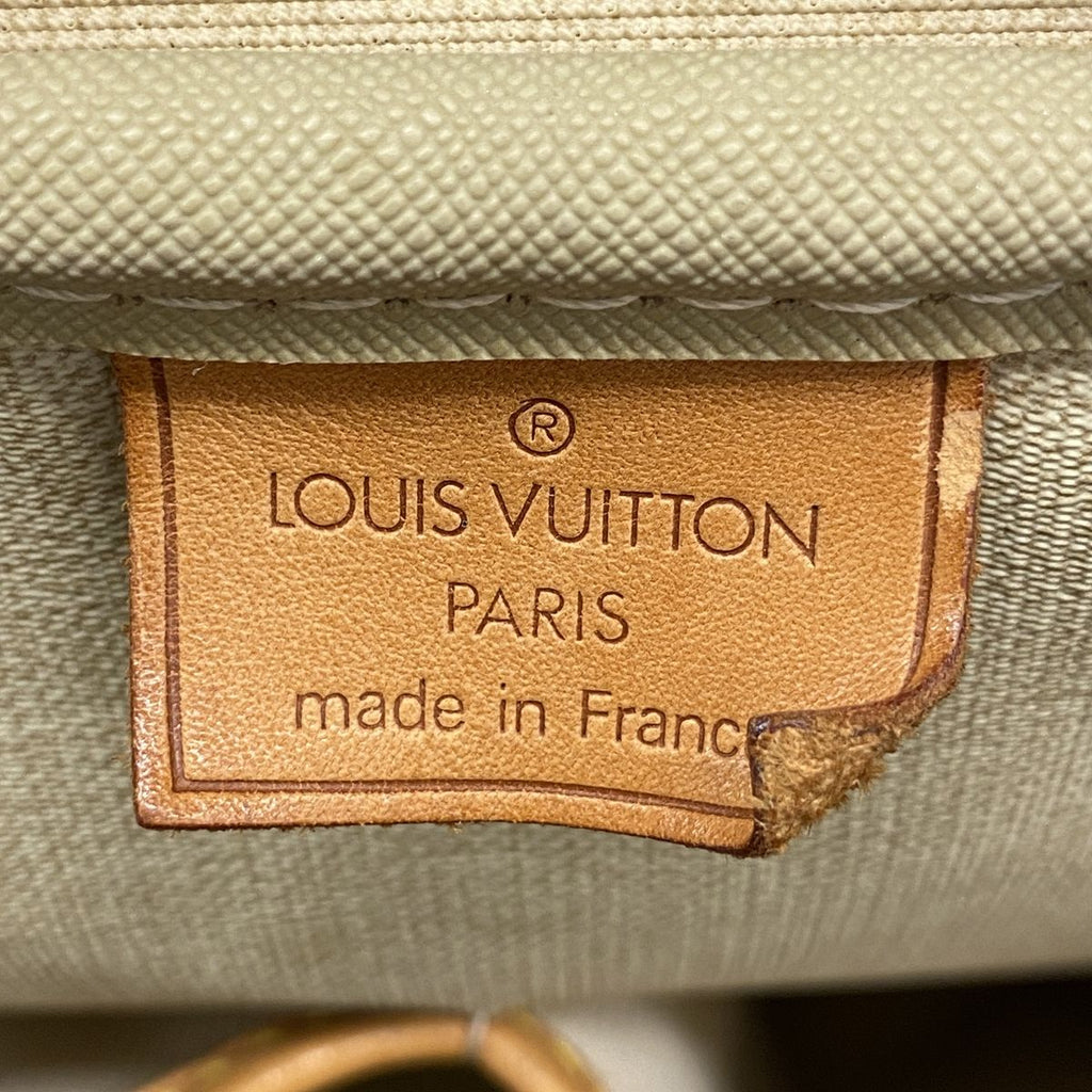 Louis Vuitton Handbag Monogram Deauville Brown — view 5