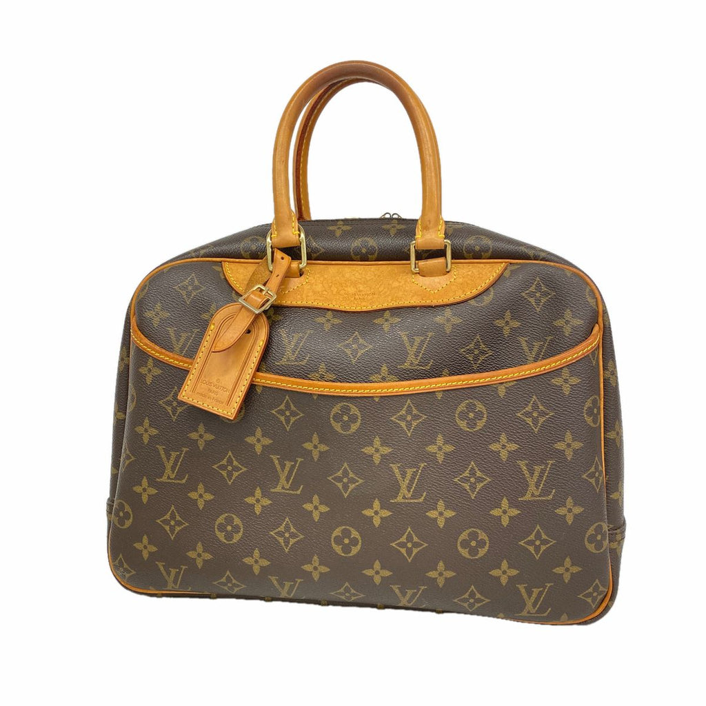Louis Vuitton Handbag Monogram Deauville Brown