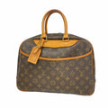 Louis Vuitton Handbag Monogram Deauville Brown