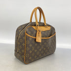 Louis Vuitton Handbag Monogram Deauville Brown — view 2