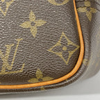 Louis Vuitton Handbag Monogram Deauville Brown — view 7
