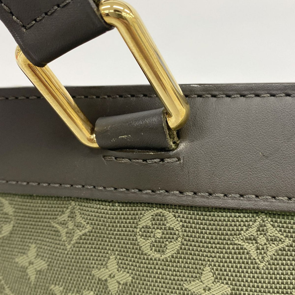 Louis Vuitton Handbag Monogram Mini Lucille PM Khaki — view 8