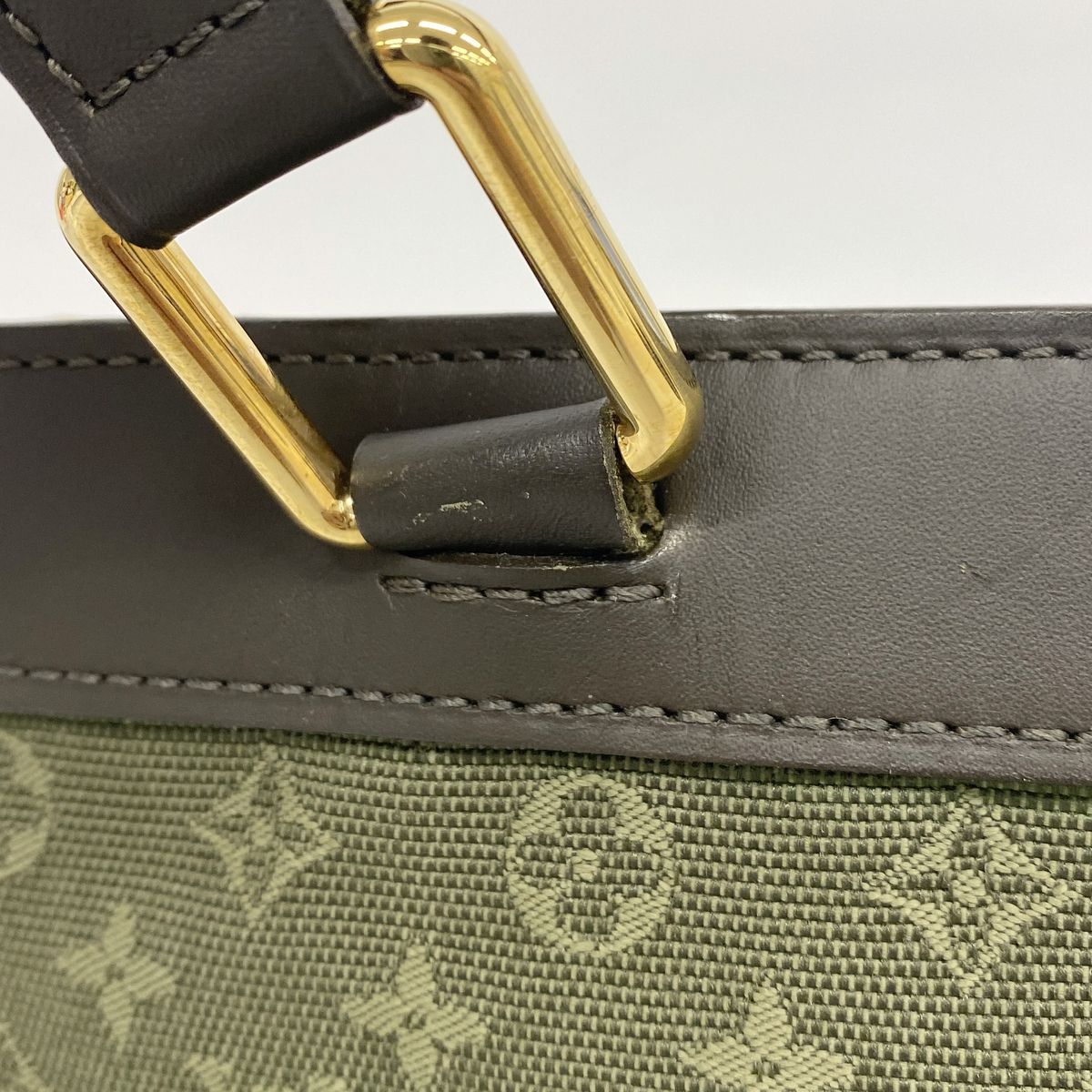 Louis Vuitton Handbag Monogram Mini Lucille PM Khaki — view 8