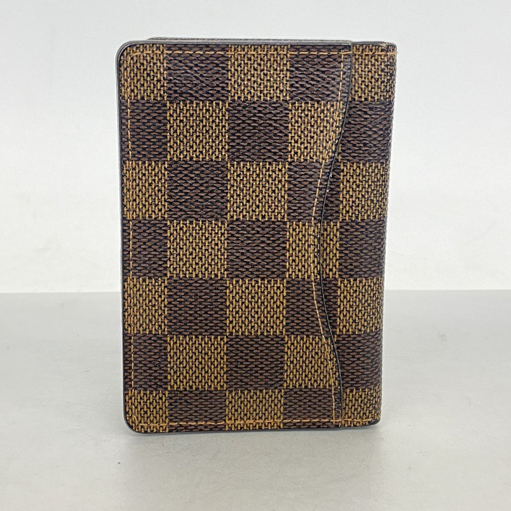Louis Vuitton Card Case Damier Pocket Organizer Ebene — view 8