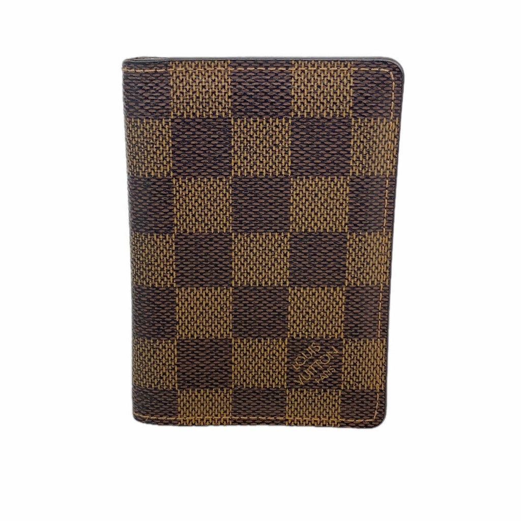 Louis Vuitton Card Case Damier Pocket Organizer Ebene