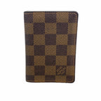Louis Vuitton Card Case Damier Pocket Organizer Ebene