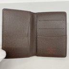 Louis Vuitton Card Case Damier Pocket Organizer Ebene — view 3