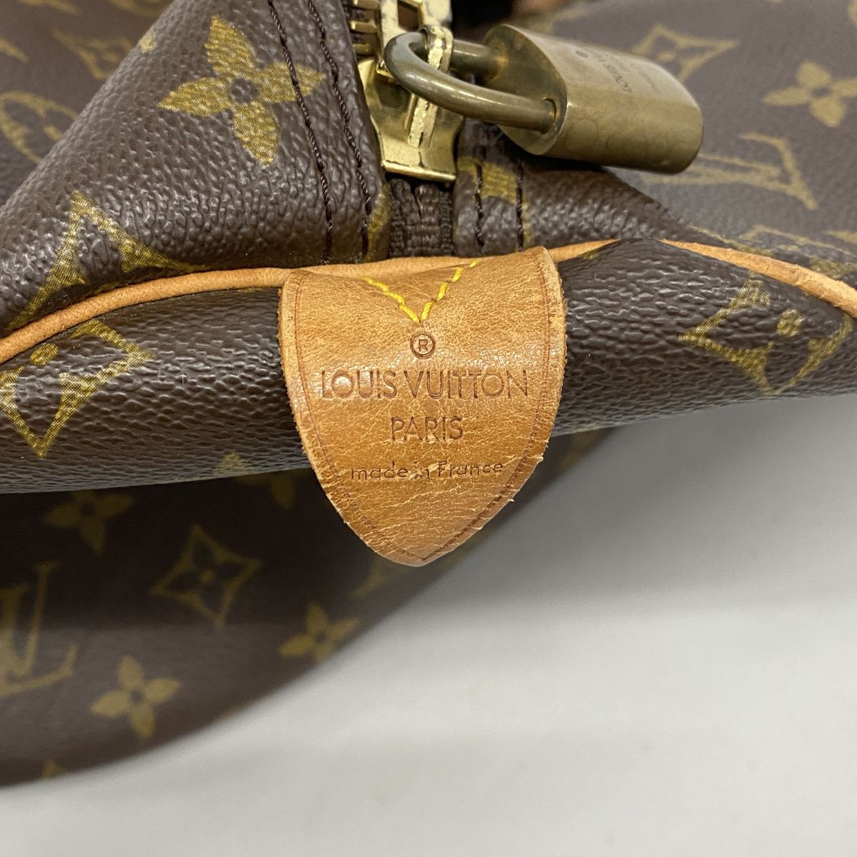 Louis Vuitton Boston Bag Monogram Keepall 55 Brown — view 5