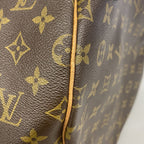 Louis Vuitton Boston Bag Monogram Keepall 55 Brown — view 7