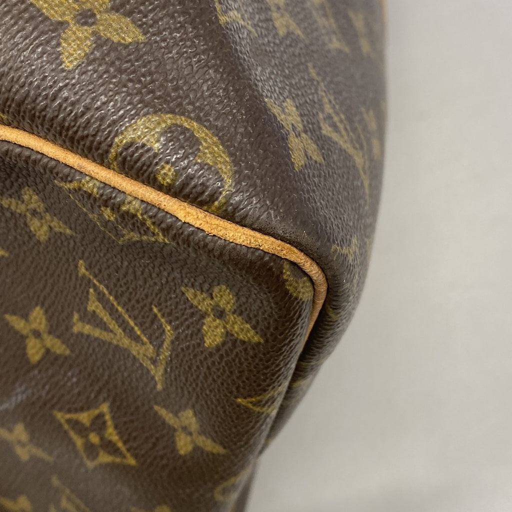 Louis Vuitton Boston Bag Monogram Keepall 55 Brown — view 6