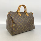 Louis Vuitton Handbag Monogram Speedy 35 Brown — view 2
