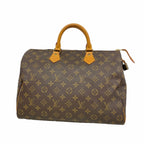 Louis Vuitton Handbag Monogram Speedy 35 Brown