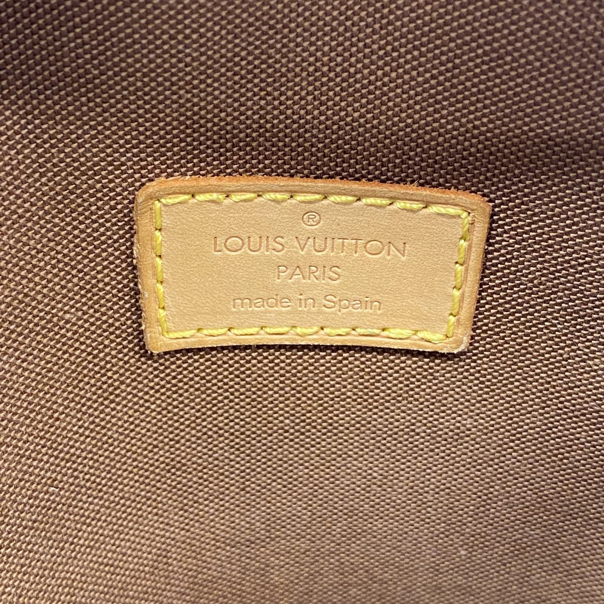 Louis Vuitton Belt Bag Monogram Pochette Gange Brown — view 5