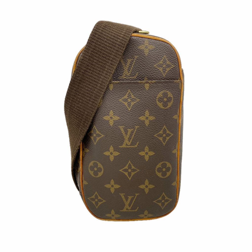 Louis Vuitton Belt Bag Monogram Pochette Gange Brown