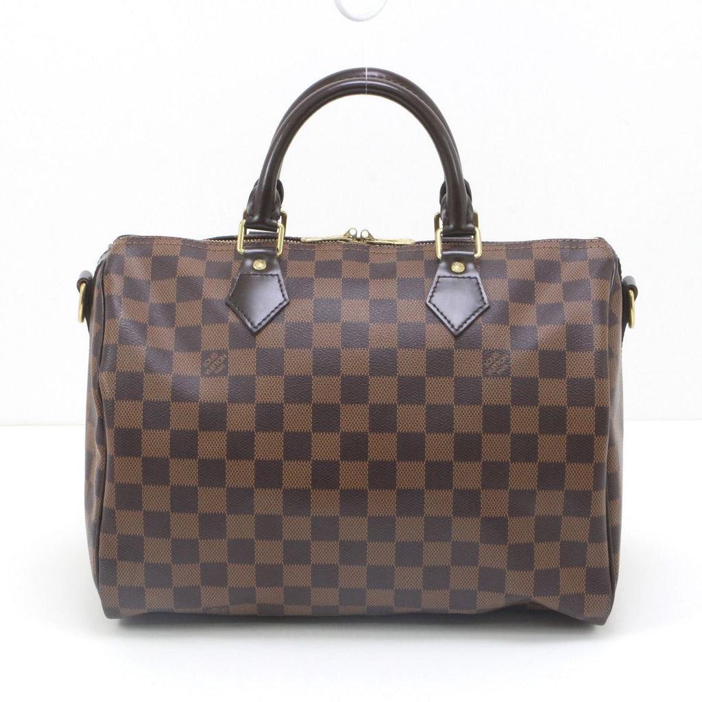 Louis Vuitton $$ Bag Handbag Damier Speedy Bandouliere 30 — view 2