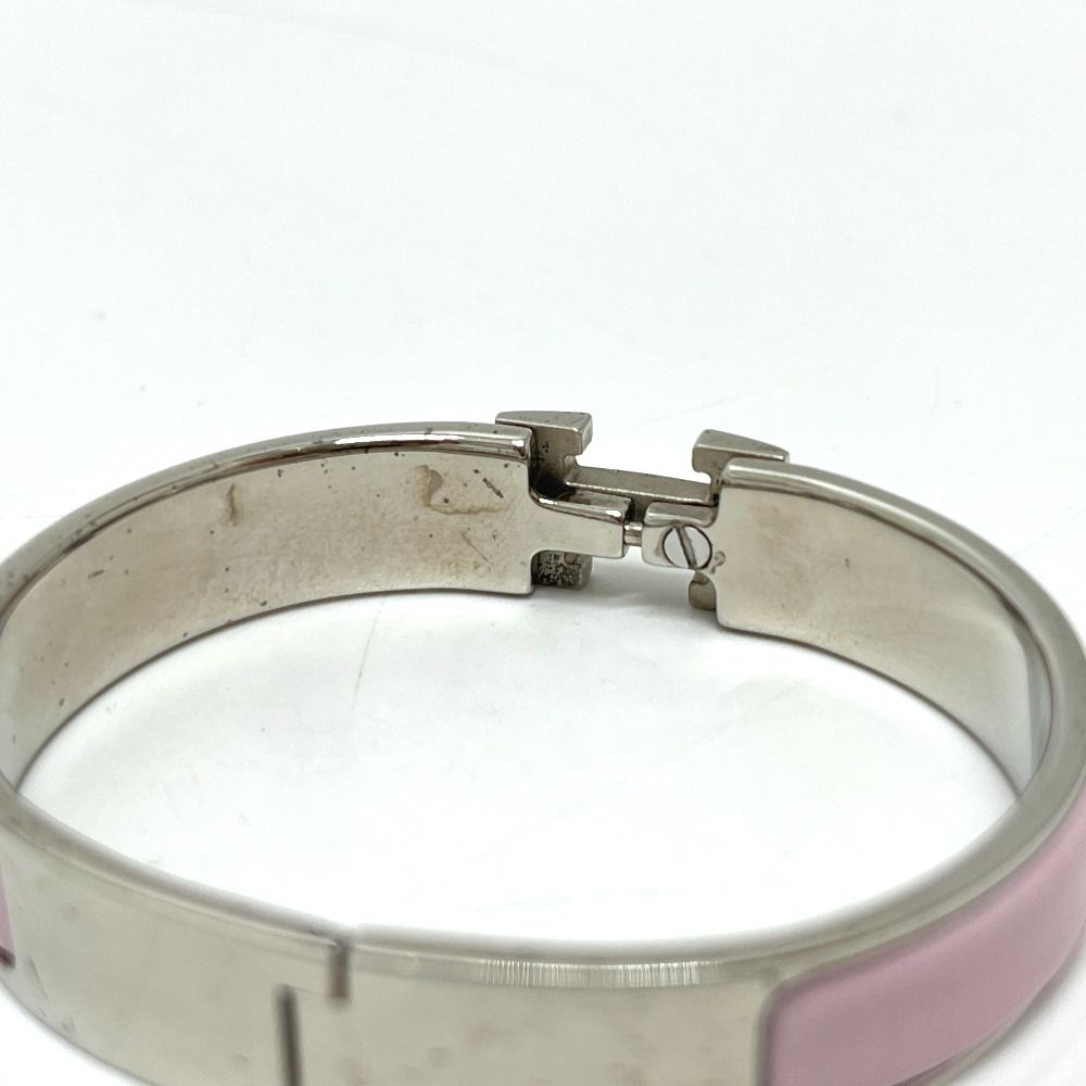 Hermes Bracelet Clic Clac PM Metal Pink — view 7