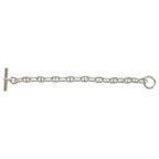 Hermes Chaine D'ancre MM 18 Links Bracelet 925 Sterling Silver Chain Bangle — view 6