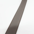Hermes Belt Buckle Panash Leather 32 Black Gray Silver Reversible — view 7