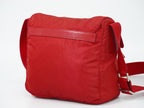 Prada Vela Shoulder Bag Pochette Nylon Red — view 2
