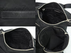 Prada Nylon Shoulder Bag Pochette Black — view 8