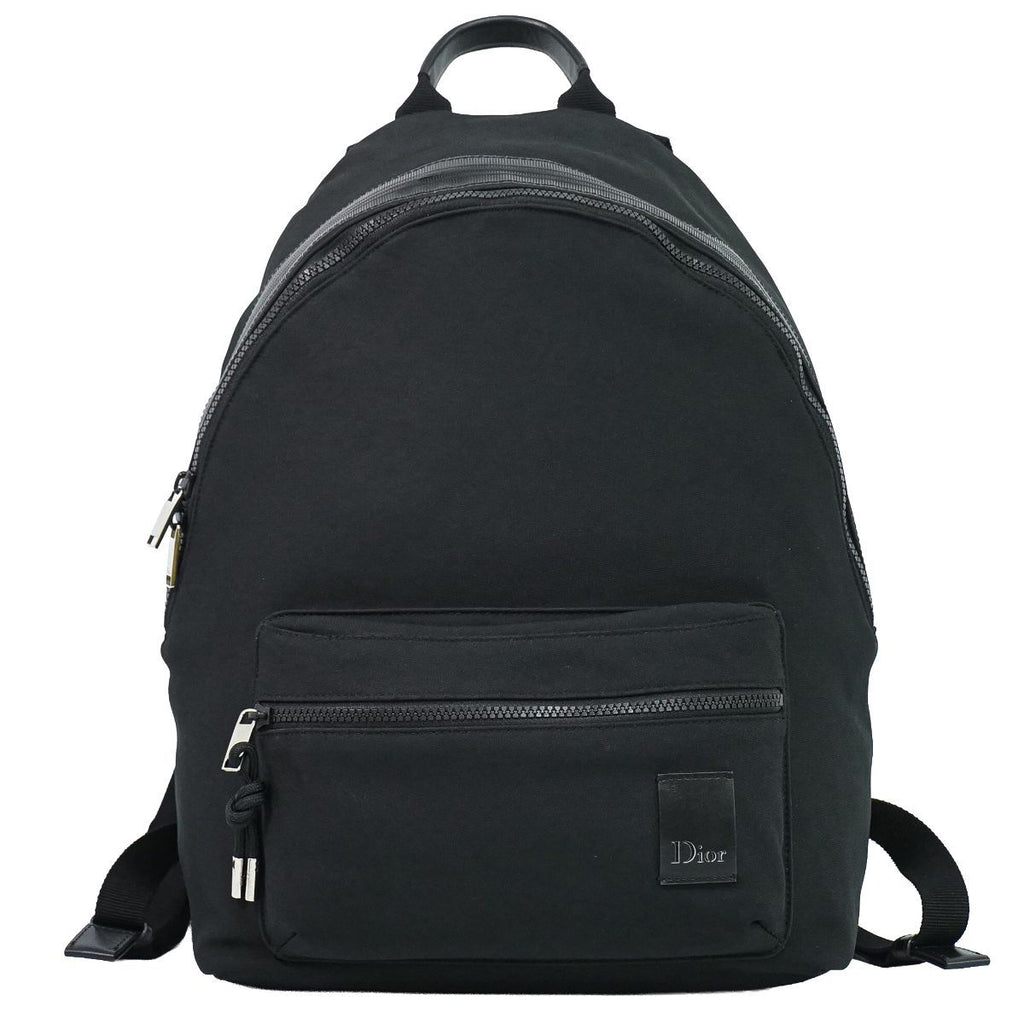 Dior Canvas Backpack Black