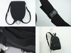 Dior Canvas Backpack Black — view 6