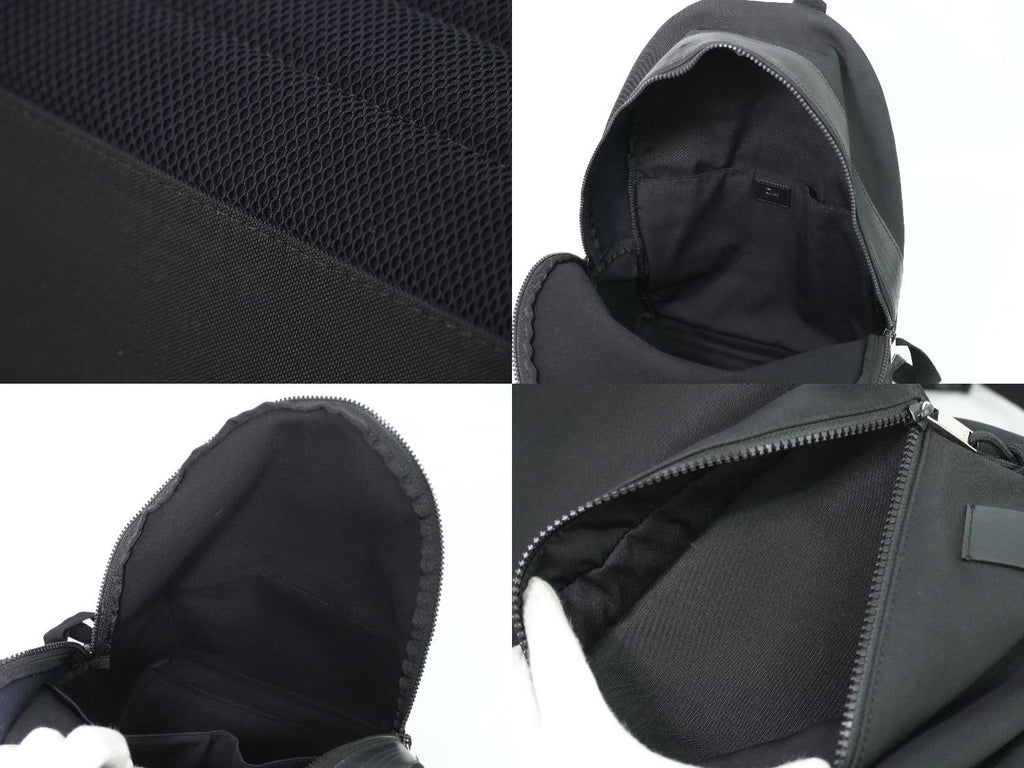 Dior Canvas Backpack Black — view 8