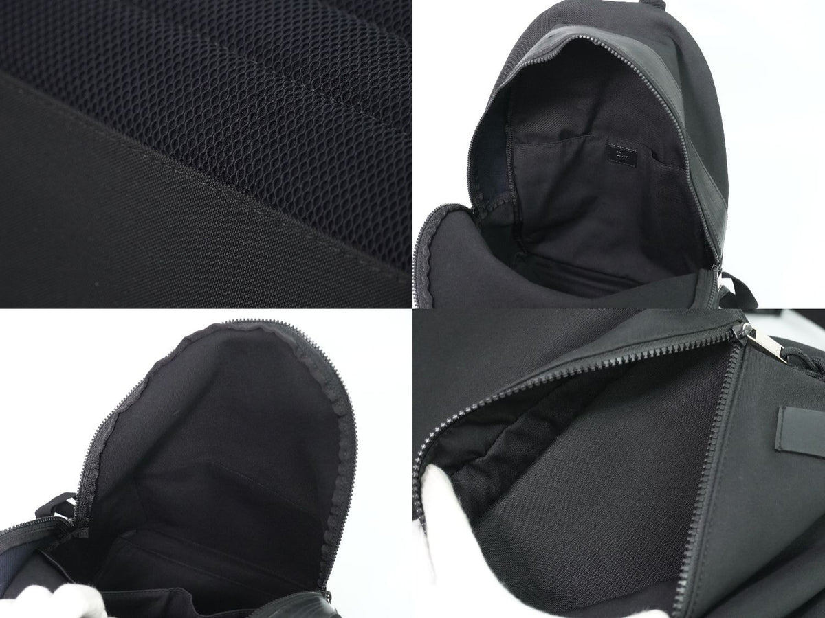 Dior Canvas Backpack Black — view 8
