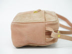 Fendi Suede Leather Shoulder Bag Pochette Pink — view 4