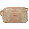 Fendi Suede Leather Shoulder Bag Pochette Pink