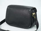 Gucci Vintage Gucci Horsebit Interlocking G Shoulder Bag Leather Black — view 2