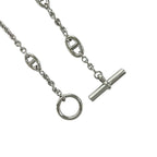Hermes Farandole Necklace 925 Sterling Silver Long Chain — view 5