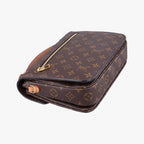 Louis Vuitton Pochette Metis MM Monogram Brown Canvas Handbag — view 7