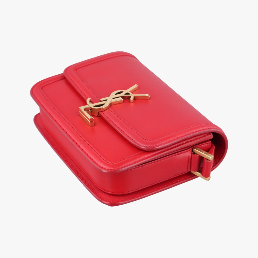 Saint Laurent Solferino Red Leather — view 4