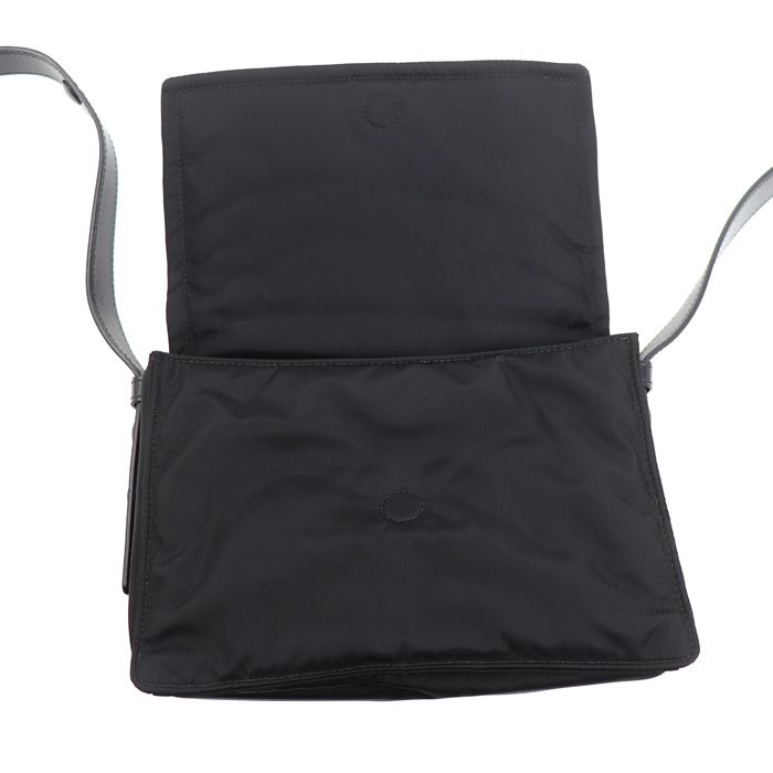 Prada Re-Nylon Shoulder Bag Black — view 4
