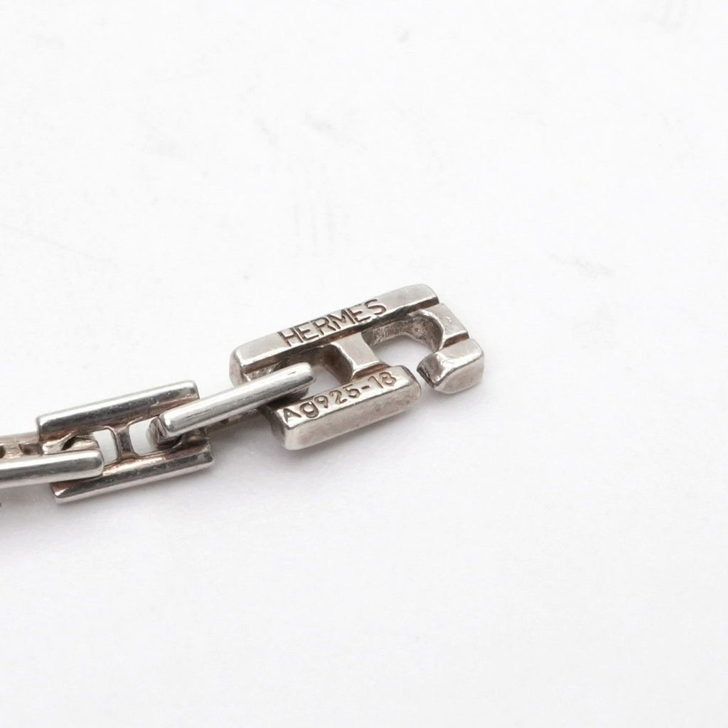 Hermes Hercules PM Bracelet Bangle Cuff 925 Sterling Silver — view 4