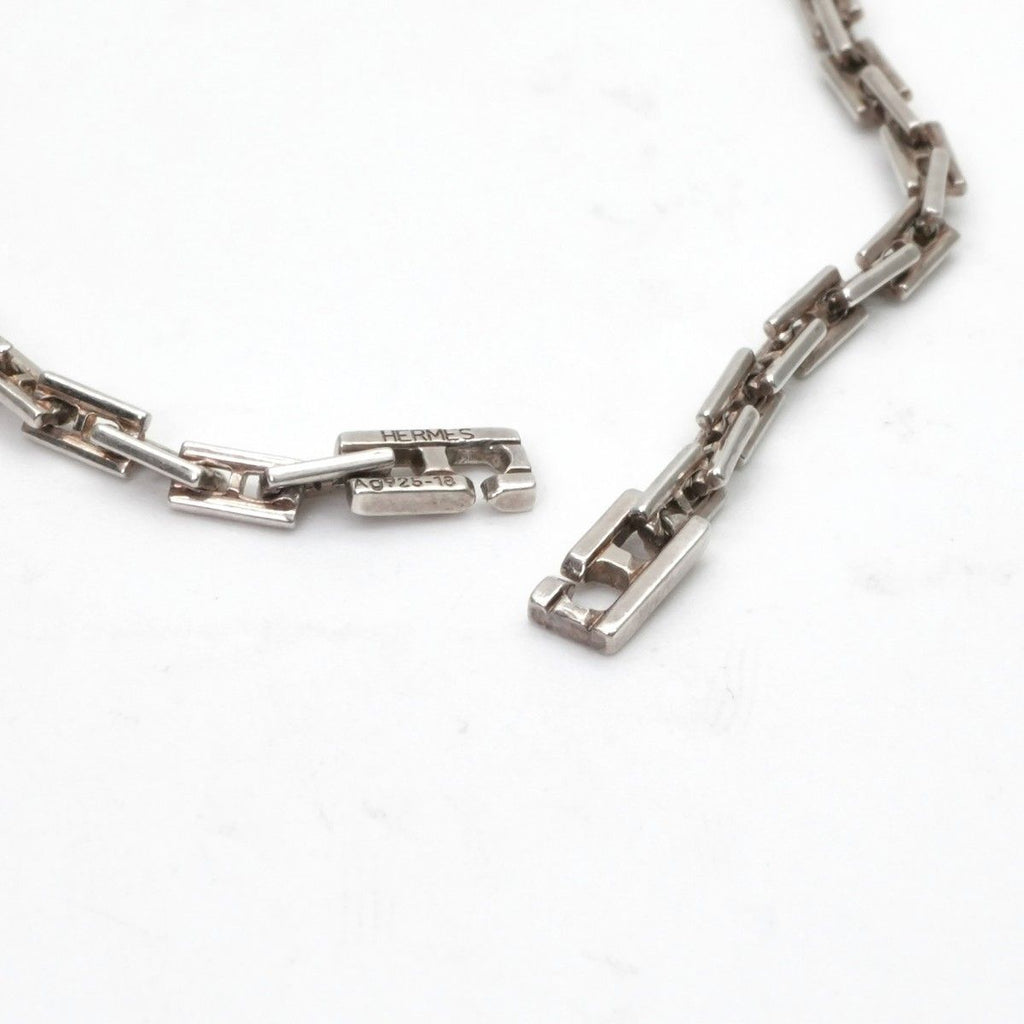 Hermes Hercules PM Bracelet Bangle Cuff 925 Sterling Silver — view 3