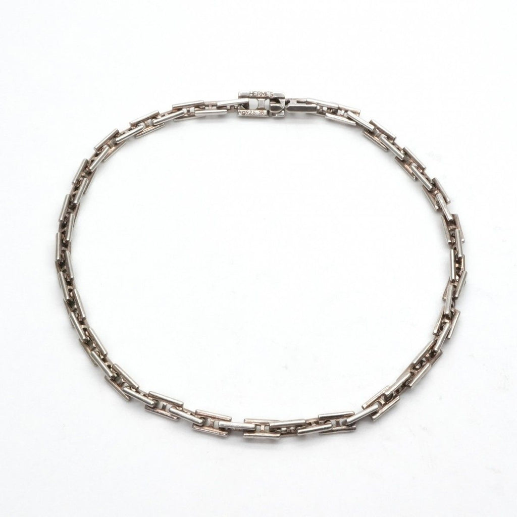 Hermes Hercules PM Bracelet Bangle Cuff 925 Sterling Silver