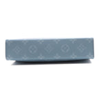 Louis Vuitton Gaston Wearable Wallet Taigarama Blue Ciel Shoulder Bag Monogram — view 3