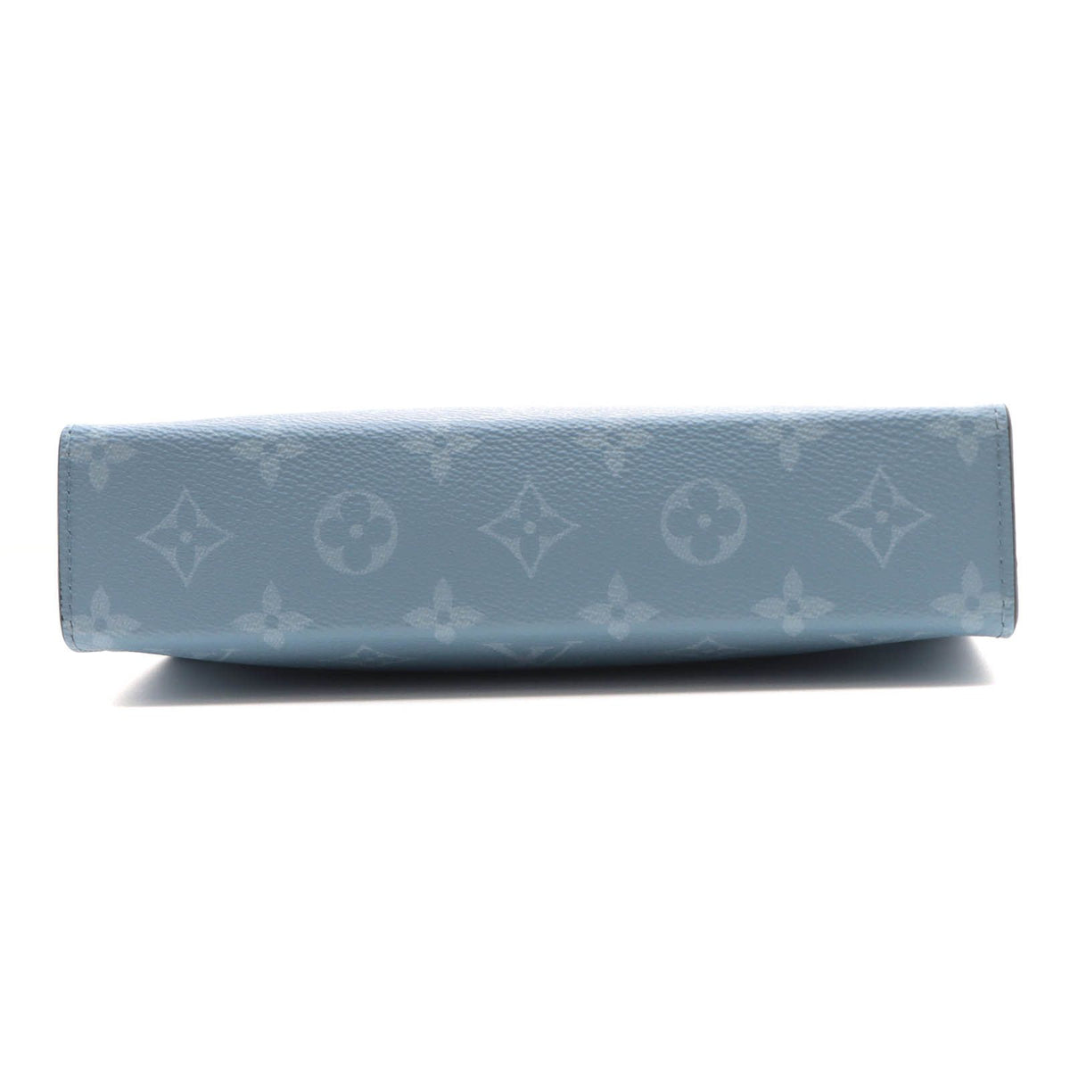Louis Vuitton Gaston Wearable Wallet Taigarama Blue Ciel Shoulder Bag Monogram — view 3