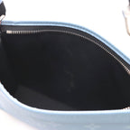 Louis Vuitton Gaston Wearable Wallet Taigarama Blue Ciel Shoulder Bag Monogram — view 7