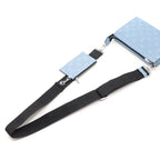 Louis Vuitton Gaston Wearable Wallet Taigarama Blue Ciel Shoulder Bag Monogram — view 4