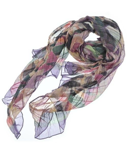 Chanel Shawl Scarf Purple