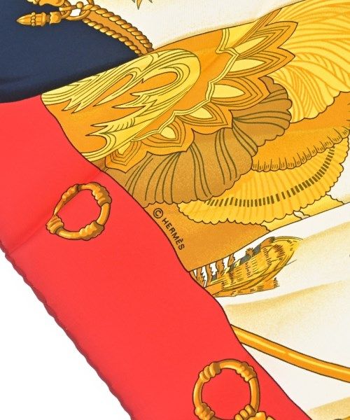 Hermes Bandana Scarf Red — view 5