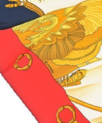 Hermes Bandana Scarf Red — view 5