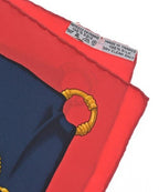 Hermes Bandana Scarf Red — view 6