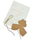 Hermes Charm Keychain Tan
