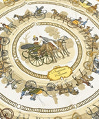 Hermes Bandana Scarf Beige — view 2