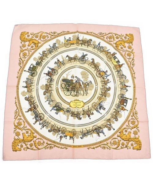 Hermes Bandana Scarf Beige